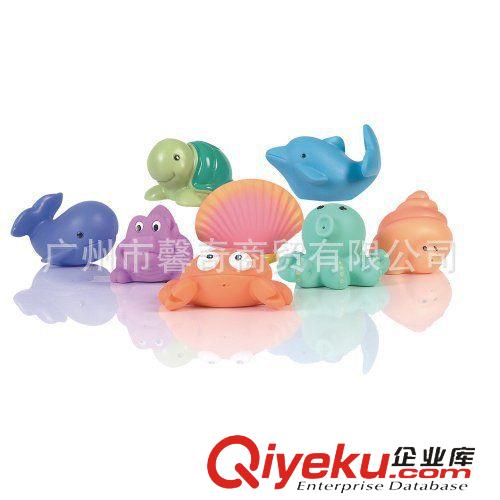 洗澡戲水玩具 可愛(ài)寶寶動(dòng)物洗澡玩具 兒童夏日戲水必備會(huì)噴水 安全md加厚原始圖片2