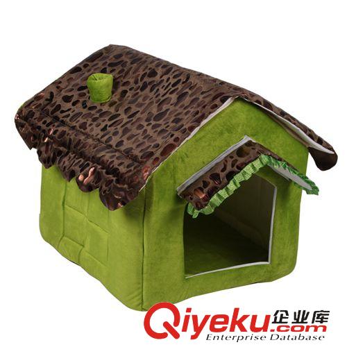 2015年4月新品 寵物用品 新款寵物狗窩 可愛雨罩房 窗簾狗窩淘寶熱銷廠家直銷