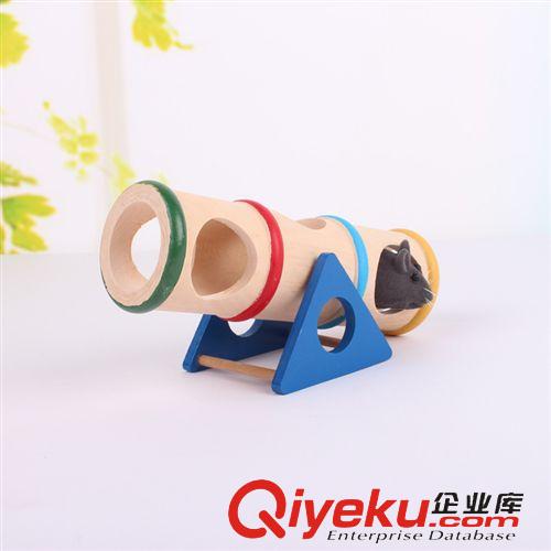 2015年4月新品 卡諾小寵 現(xiàn)貨 小寵用品 彩虹翹翹筒 倉鼠蹺蹺玩具木質(zhì) 小寵物品原始圖片3