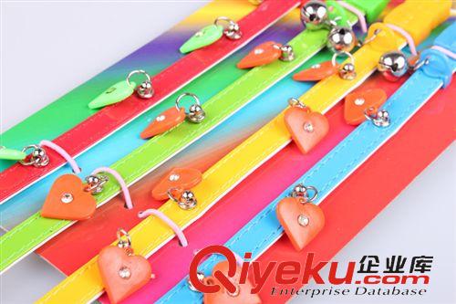 2015年3月新品 50139 廠家直銷 1.0桃心吊鉆錨鏈 寵物狗狗項圈 錨鏈 貓犬通用原始圖片3