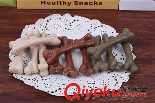 訓導食品 亞禾 混合裝12只裝 長6厘米 寵物零食狗狗潔齒骨磨牙骨頭