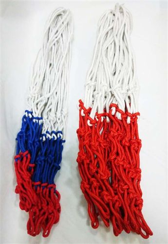 翔龍系列 籃球網 尼龍三色籃球網 體育繩網 比賽球網 體育用品批發