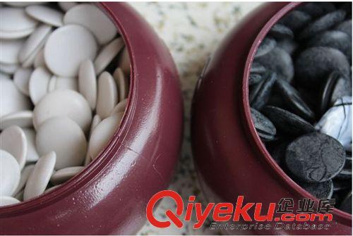 金馬王棋類 廠家批發(fā) 金馬王圍棋子/塑料禮盒圍棋/訓練圍棋/黑白棋子各180粒原始圖片3