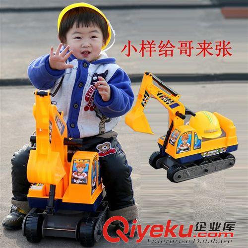 【兒童禮物專區】 兒童大號可坐|座慣性工程車 挖土機 車模型原始圖片2