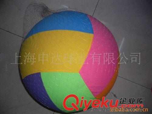 排球 【廠家直銷】供應(yīng)充氣沙灘排球，足球原始圖片3