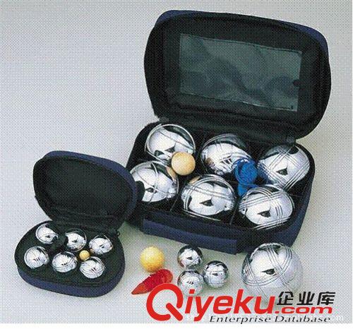 地?cái)S球,BOULES,PETANQUE 六個(gè)球裝尼龍包 草地滾球 BOULES BOCCE PETANQUE