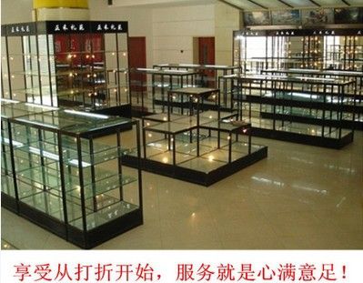 珠寶工藝品展柜 【展柜】飾品展柜鈦合金展柜玻璃展柜銷(xiāo)售安裝ytl服務(wù)