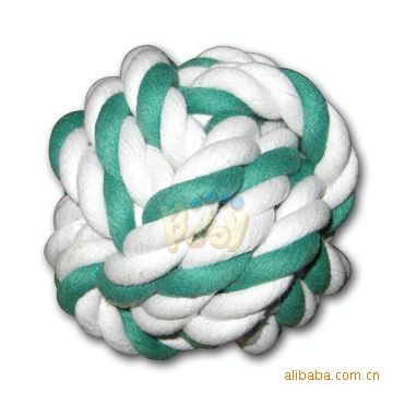寵物玩具Pet Toy 廠家直銷 小號棉繩球6CM 狗耐咬球 寵物玩具原始圖片2