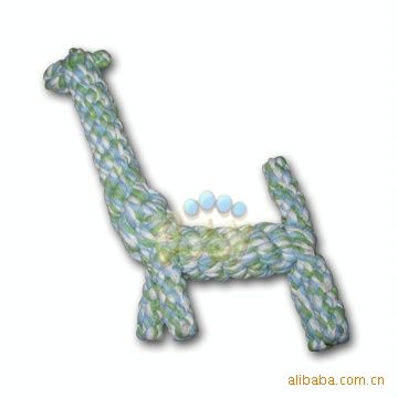 寵物玩具Pet Toy 寵物用品純手工編制長(zhǎng)頸鹿handicraft-giraffe原始圖片2