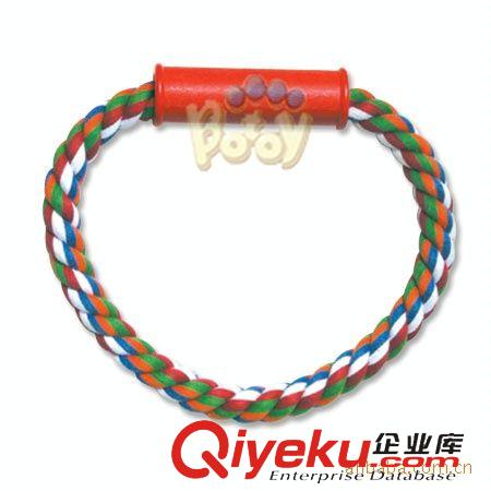 寵物玩具Pet Toy O字串球 棉繩寵物玩具 寵物用品棉繩O型圈原始圖片2