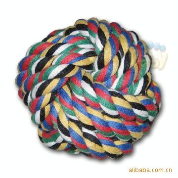 寵物玩具Pet Toy 寵物用品純手編棉球handicraft-ball原始圖片3