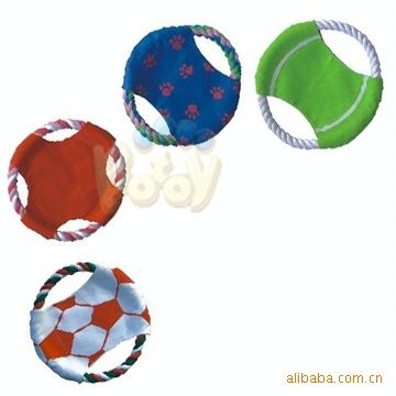 飛盤Frisbee 飛碟飛盤 寵物玩具 棉繩玩具 狗狗玩具frisbee