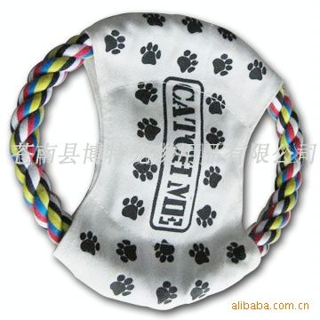 飛盤Frisbee 飛碟 飛盤 寵物玩具 棉繩玩具 狗狗玩具frisbee