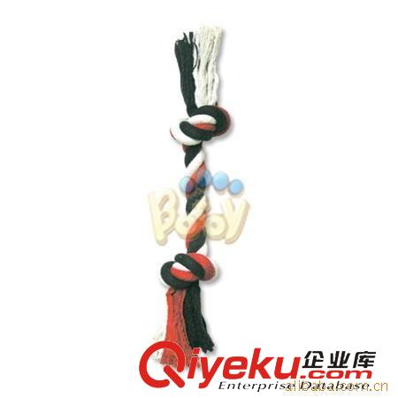 棉結(jié)骨Cotton Bone 供應(yīng)棉繩搪膠寵物玩具rope knot toy