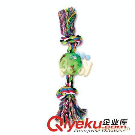 棉結(jié)骨Cotton Bone 供應(yīng)棉繩搪膠寵物玩具rope knot toy