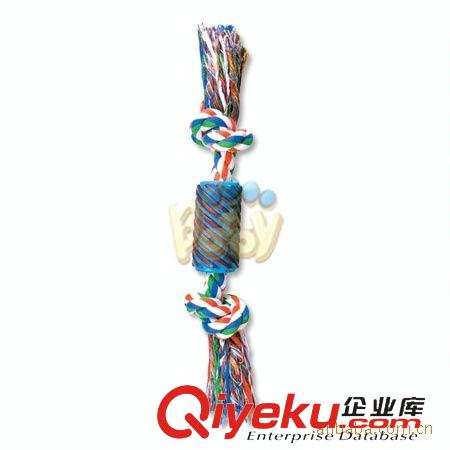 棉結(jié)骨Cotton Bone 供應(yīng)棉繩搪膠寵物玩具rope knot toy