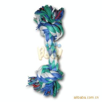 棉結骨Cotton Bone 各種棉繩寵物用品tennis+rope knot toy