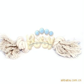 棉結(jié)骨Cotton Bone 寵物用品棉結(jié)rope knot toy原始圖片2