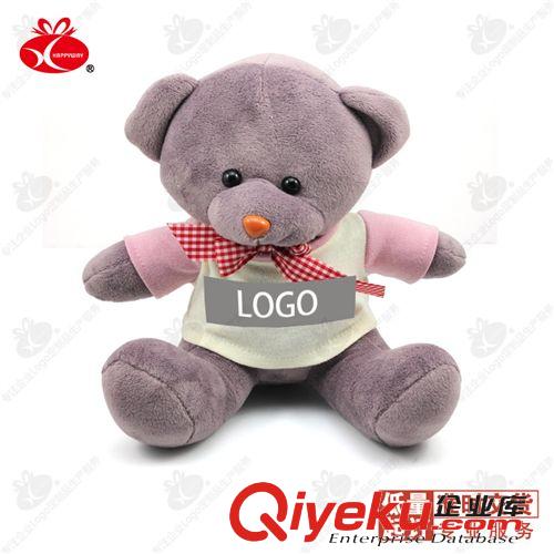 玩具/文化/工藝品定制 毛絨小熊1001012 100個禮品定制可印Logo企業(yè)創(chuàng)意廣告品定制原始圖片3