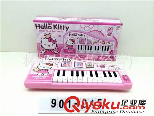 音樂(lè)玩具/兒童樂(lè)器 燈光音樂(lè)電子琴KT貓/米妮/朵拉/芭比/冰雪公主 5款不混裝(X19)原始圖片3