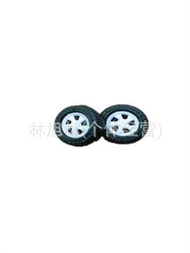 配件系列 批發玩具車配件塑料車輪 直徑1.8CM細紋車輪1.5/2mm輪芯(J29)原始圖片3