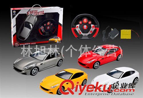 電動(dòng)/遙控 新款遙控車(chē) 1：12蘭博基尼/法拉利方向盤(pán)遙控車(chē) 2種不混裝(F2)