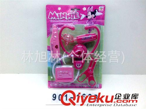 仿真/過(guò)家家玩具 批發(fā)過(guò)家家醫(yī)具玩具 米妮燈光聲音醫(yī)具套裝包電 3款組合可選(X19)原始圖片3