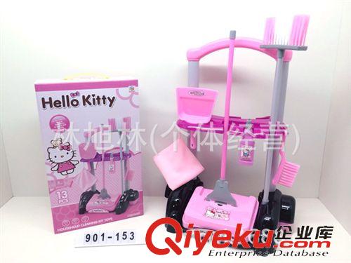 仿真/過家家玩具 兒童過家家玩具清潔工具套裝 蘇菲亞/米妮/朵拉/Hello Kitty(X19)