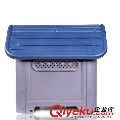 狗房子 現(xiàn)貨 廠家直銷：寵物狗窩/寵物塑料房子/狗屋/塑料狗窩/狗屋藍色原始圖片3