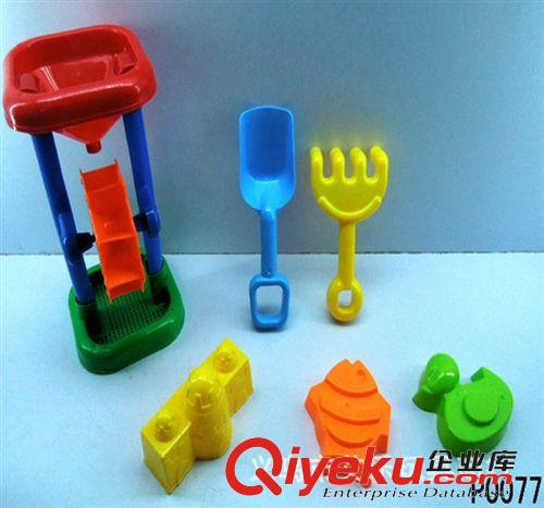 夏天玩具 澄海塑料廠家供應(yīng)批發(fā)大號 3件套沙灘漏斗耙子組合 兒童過家家