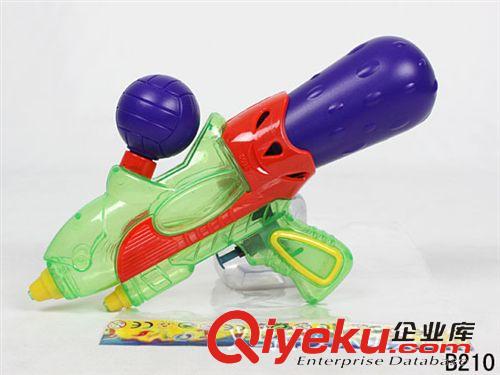 夏天玩具 供應(yīng)批發(fā) 雙噴頭雙水瓶彩袋水槍 塑料玩具水槍原始圖片2