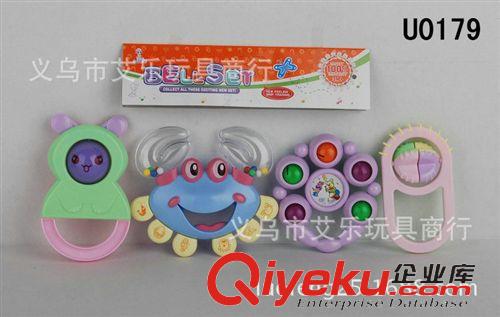 益智玩具 供應2015新款熱銷 嬰兒玩具搖鈴8只套裝組合 嬰幼兒益智玩具原始圖片3