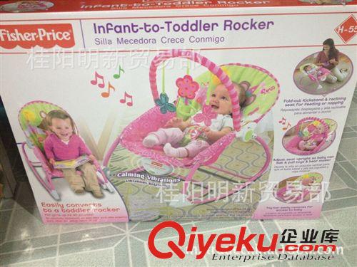 熱銷(xiāo)玩具 w2583/ M5598費(fèi)雪FisherPrice 折疊多功能嬰兒電動(dòng)搖椅