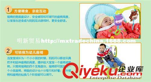 兒童用品 baby Throne嬰兒多功能輕便搖椅費雪W2811寶寶電動安撫椅寶寶搖椅