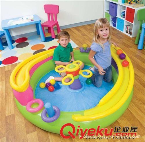 INTEX系例 美國(guó) intex 48658充氣兒童玩具 跑到球池 球池海洋球 游戲池原始圖片3