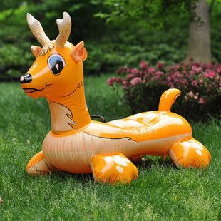 INTEX系例 美國(guó)INTEX水上用品-56551小鹿座騎 卡通浮排 水上玩具原始圖片3