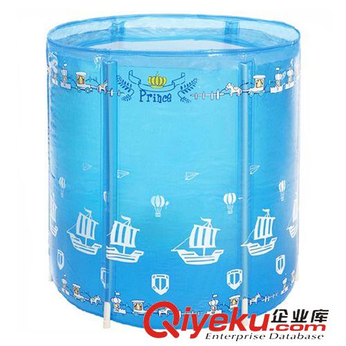 曼波魚屋充氣產(chǎn)品 嬰兒游泳池 浴池 水池套裝 寶貝愛游PVC支架80*78cm曼波魚