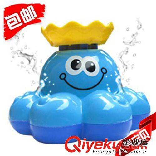 貝恩施 ZhiTongbaby寶寶洗澡玩具 會旋轉(zhuǎn) 自動噴水的八爪魚 鯨魚戲水玩具