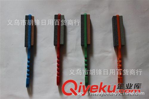 磨石、油石 {zx1}熱銷產品 {wn}磨刀器 多功能磨刀刷 批發 磨刀石刷雙面磨刀刷