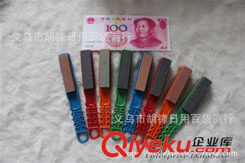 磨石、油石 {zx1}熱銷產品 {wn}磨刀器 多功能磨刀刷 批發 磨刀石刷雙面磨刀刷