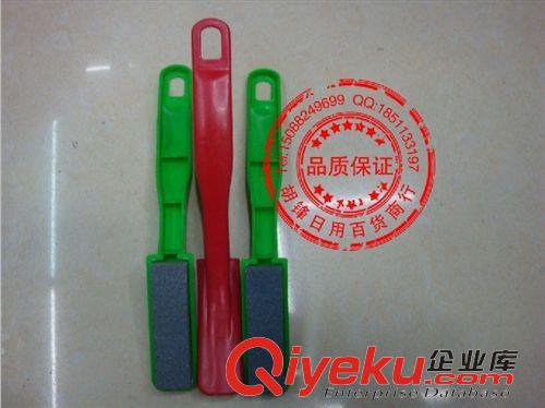 磨石、油石 塑料手柄磨刀器 磨刀石 磨刀棒 一拉快一磨快 單面磨刀器磨刀刷