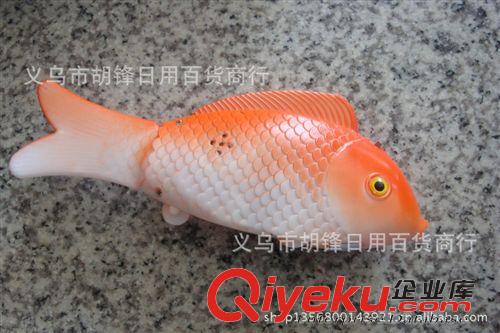 其他公仔、玩偶、娃娃 自由魚 電動超仿真帶音樂地上跑的魚廠家直銷 普樂魚 跑江湖新品