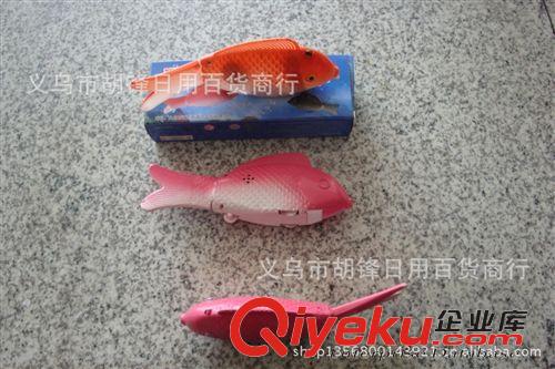 其他公仔、玩偶、娃娃 自由魚 電動魚 超仿真魚 逼真魚 普樂魚 搖尾魚 帶音樂地上跑的魚原始圖片3