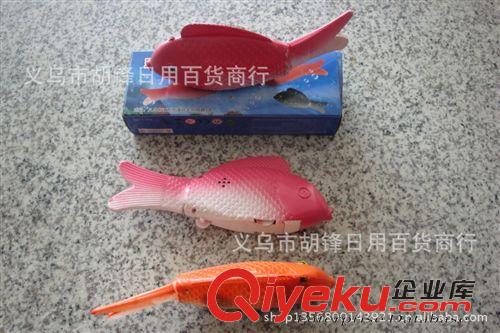 其他公仔、玩偶、娃娃 自由魚 電動超仿真帶音樂地上跑的魚廠家直銷 普樂魚 跑江湖新品原始圖片3