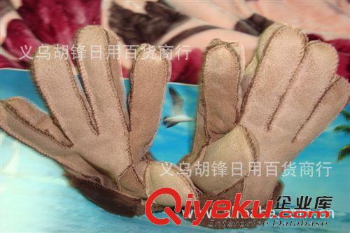 手套 冬季熱銷江湖地攤{zx1}產品 仿鹿皮手套 不怕火燒手套 全皮手套原始圖片3