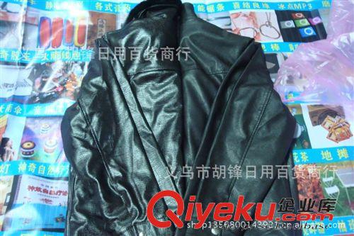 男式PU皮衣 2013地攤新產品 仿貂毛毛領蒙古皮衣 日賺千元地攤皮衣新產品
