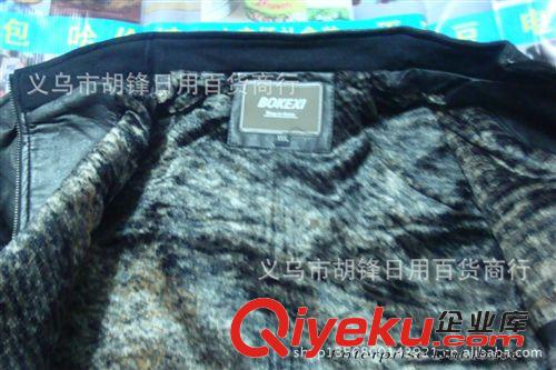 男式PU皮衣 廠家直銷跑江湖男士皮衣 鄂爾多斯皮衣 蒙古皮衣現貨供應