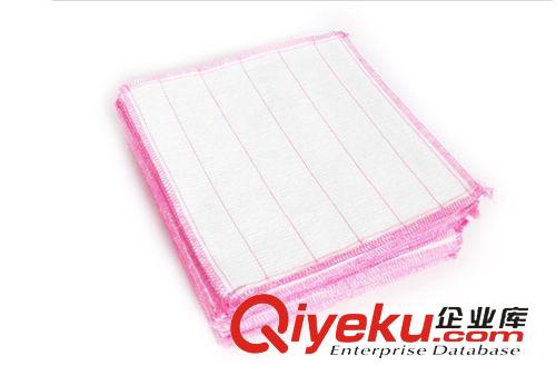 紗布洗碗巾 A072 白色透明袋子包裝 不沾油洗碗巾 tj 竹纖維韓式洗碗巾