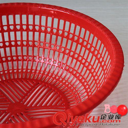 廚房用品 G057   一元塑料28菜籃 多功能塑料蔬菜整理筐廠家批發原始圖片2