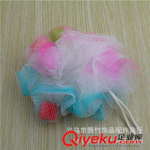 清潔用品 A194 一元海綿浴花  可愛彩色沐浴球/浴擦/浴花 洗澡必備原始圖片2